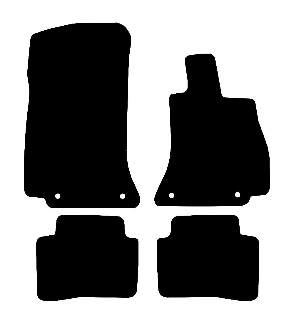 Mercedes C Class (W206) (S206) 2021 to Present Car Mats vehicle mat pattern