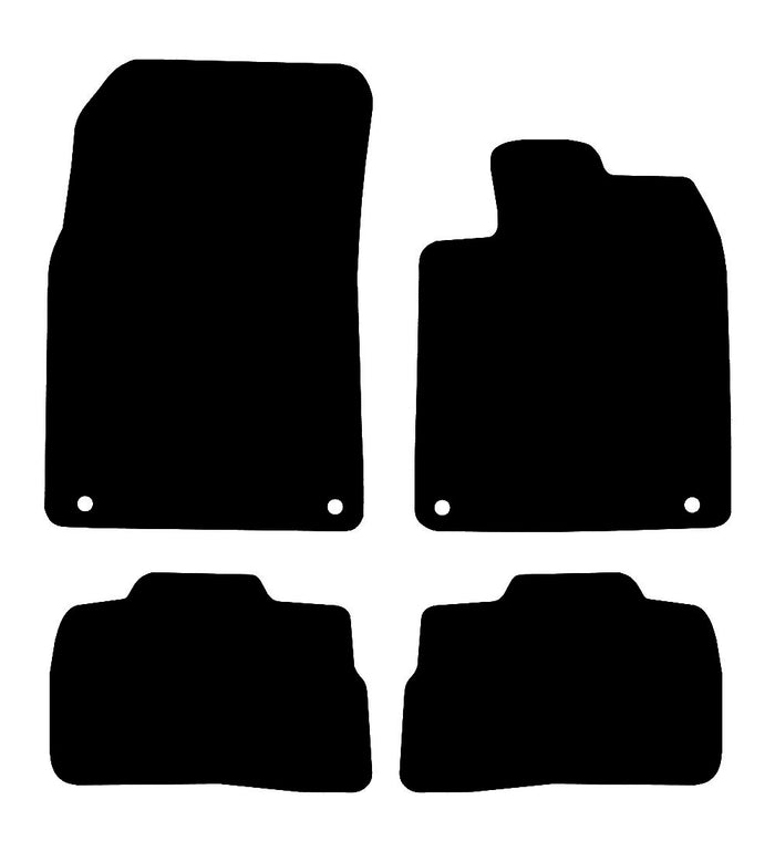 Suzuki Kizasha 2012 - 2016 Car Mats vehicle mat pattern