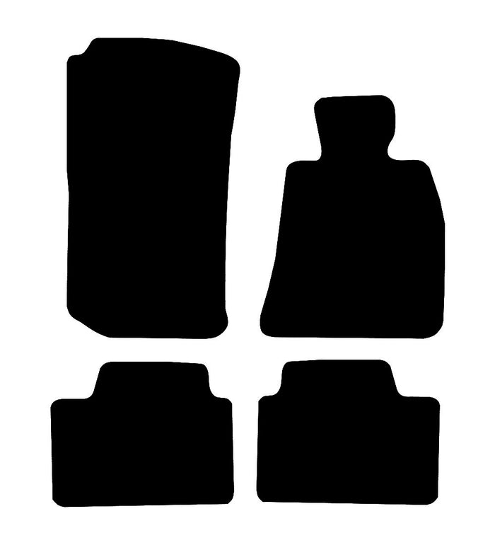 BMW 4 Series i4 Gran Coupe G26 2021 to Present Car Mats vehicle mat pattern