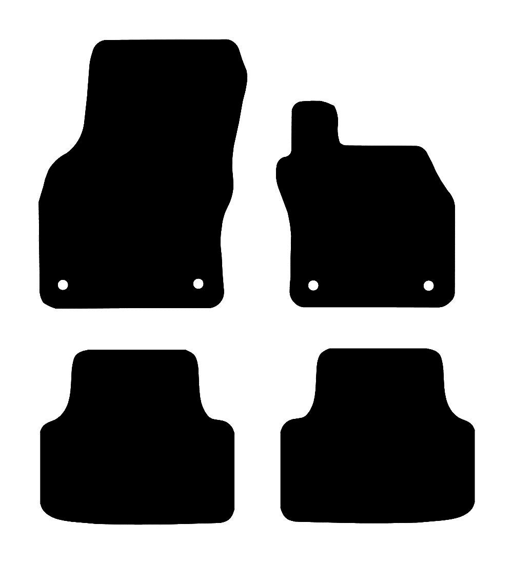 Skoda Octavia 2021 to Present Car Mats vehicle mat pattern