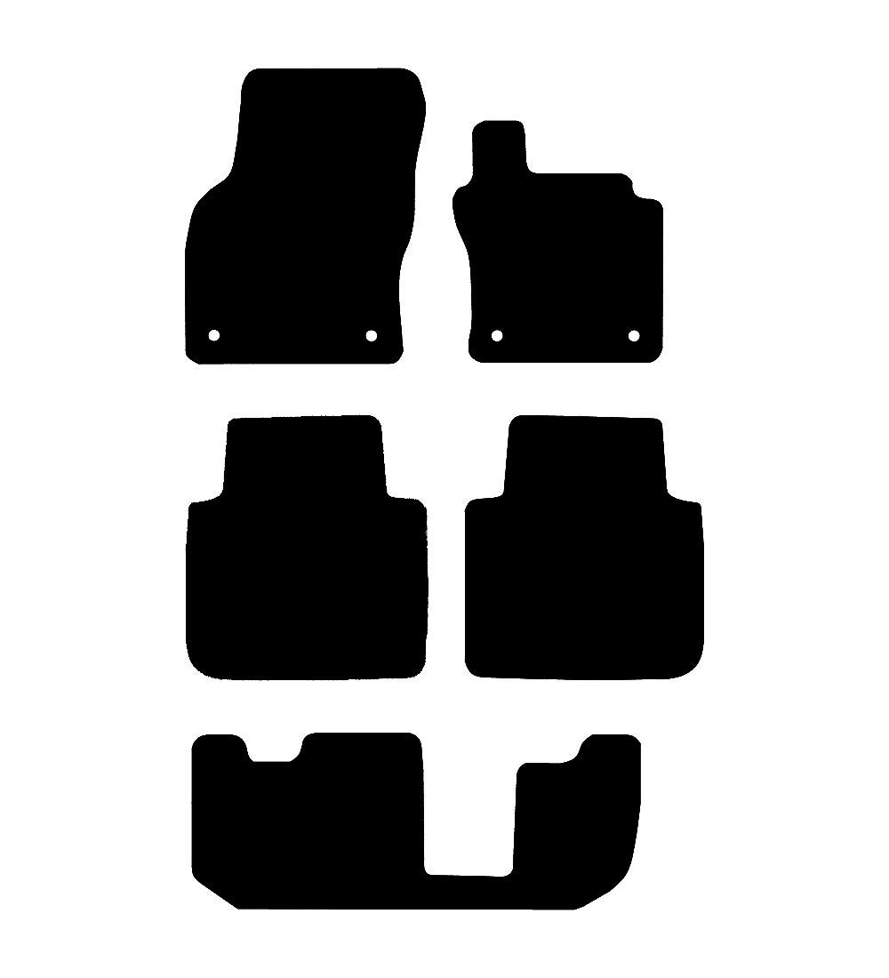Seat Tarraco 2018 to Present Car Mats vehicle mat pattern