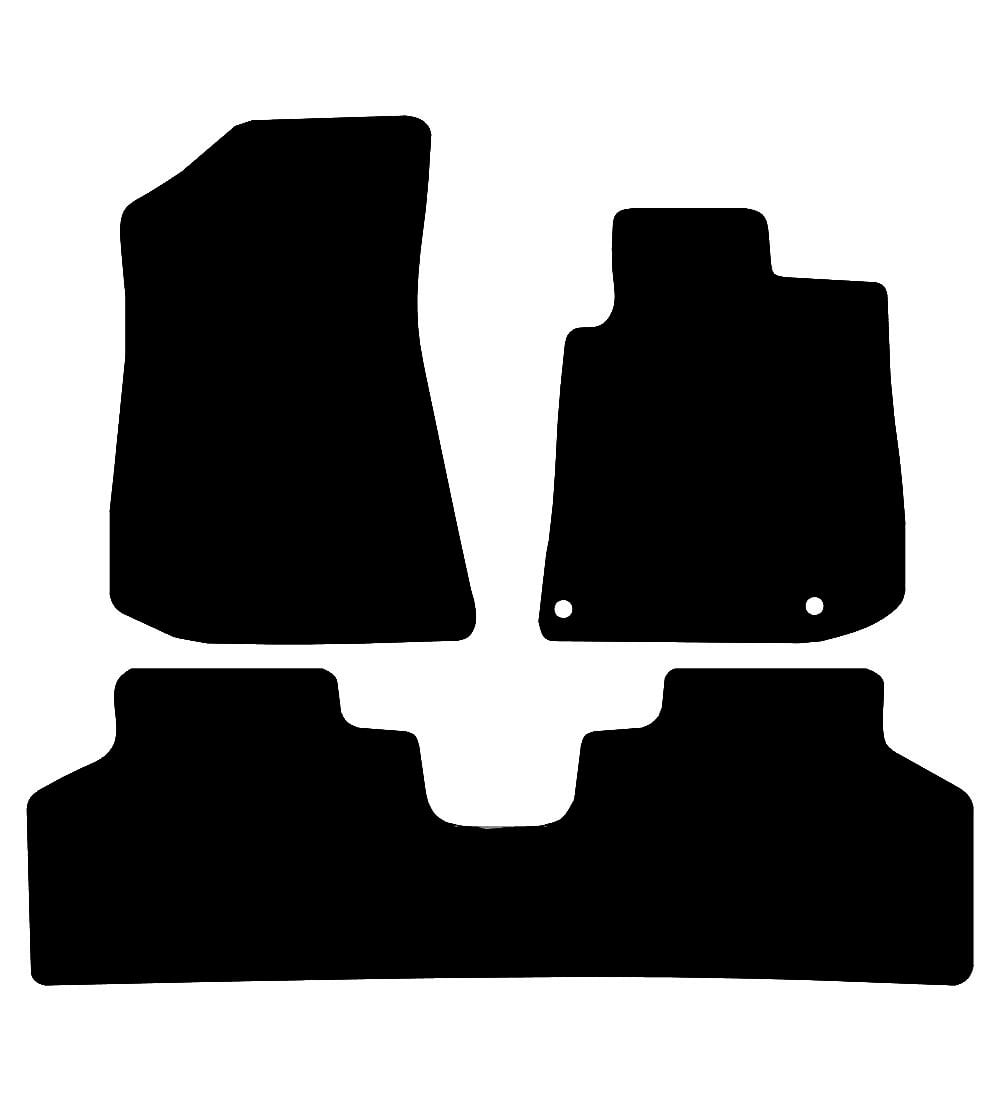 Kia E Niro EV 2022 to Present Car Mats vehicle mat pattern