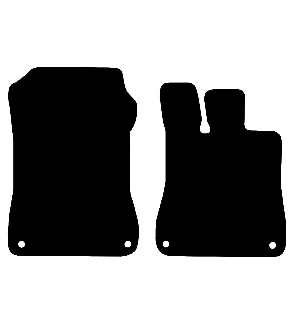 Mercedes SL (R231) 2011 to Present Car Mats vehicle mat pattern