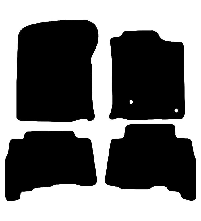 Toyota Land Cruiser Prado (J15) 2020 to Present Car Mats vehicle mat pattern