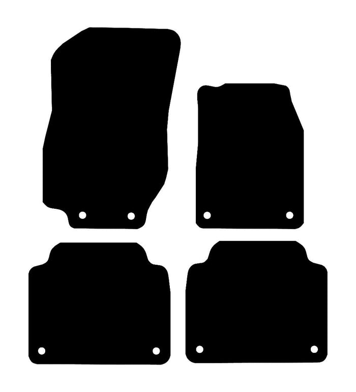Audi A8 SWB 2017 to Present Car Mats vehicle mat pattern