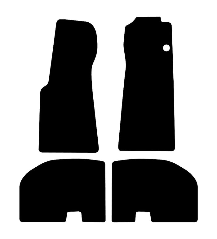 Jaguar XJS Convertable 1975 - 1996 Car Mats vehicle mat pattern