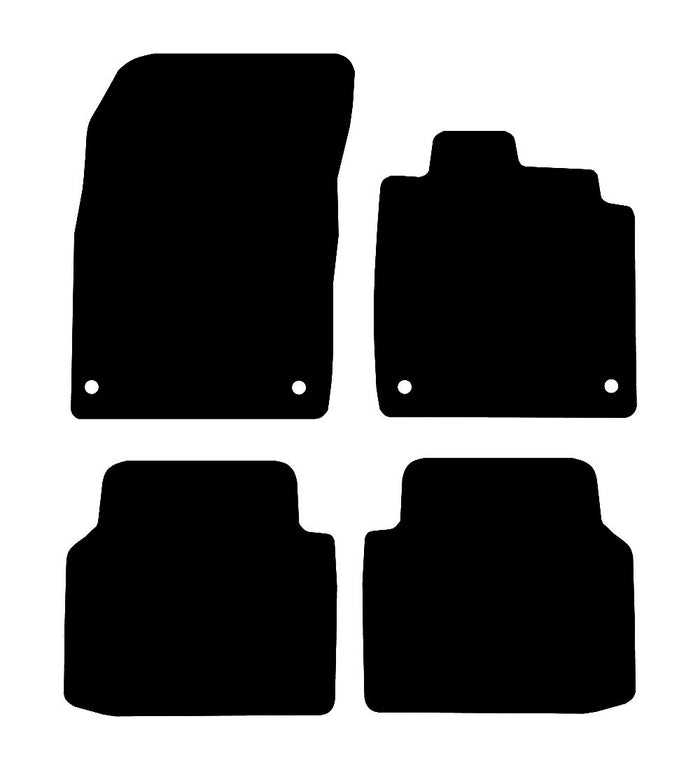 Volkswagen ID5 2020 to Present Car Mats vehicle mat pattern