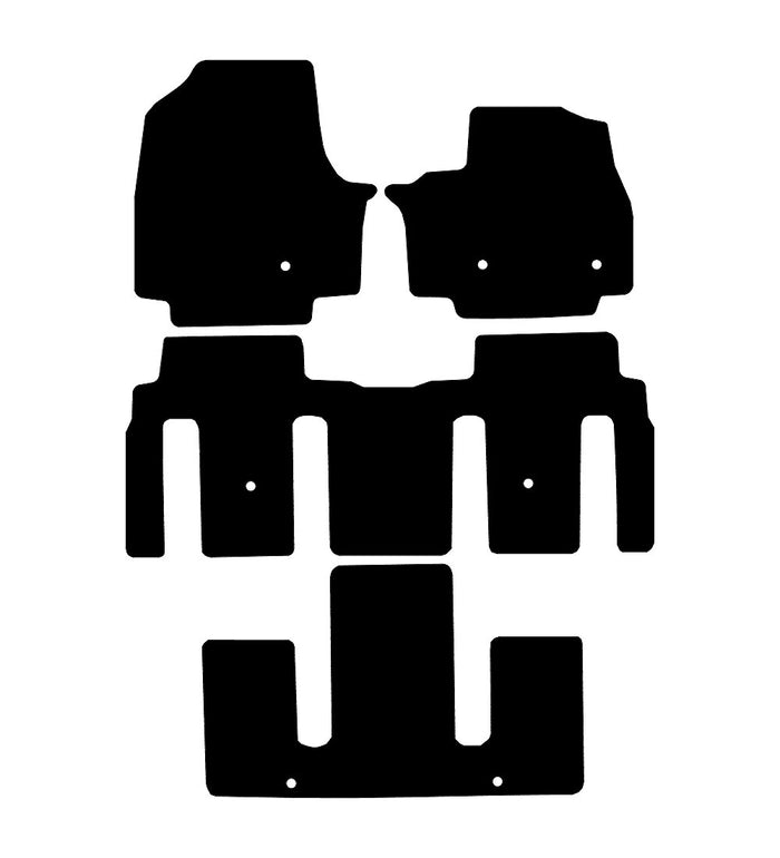 Kia EV9 (6 Seater) 2024 to Present Car Mats vehicle mat pattern
