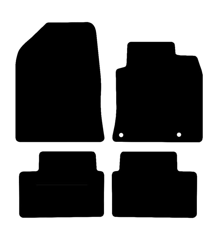 Kia Ceed / Pro Ceed (Manual) 2019 to Present Car Mats vehicle mat pattern