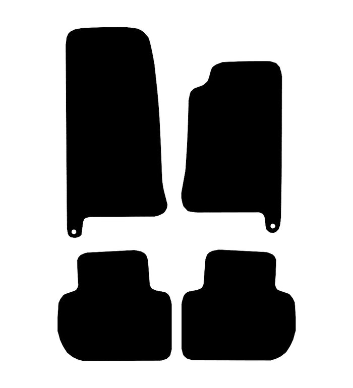 Jaguar XJ 1994 - 2004 Car Mats vehicle mat pattern
