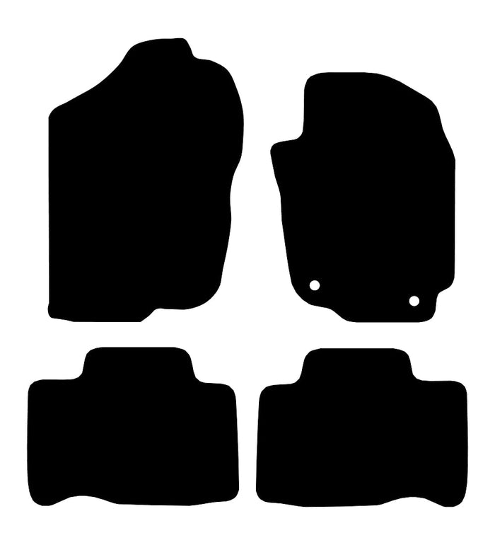 Toyota Rav 4 (Hybrid) 2017 -2019 Car Mats vehicle mat pattern