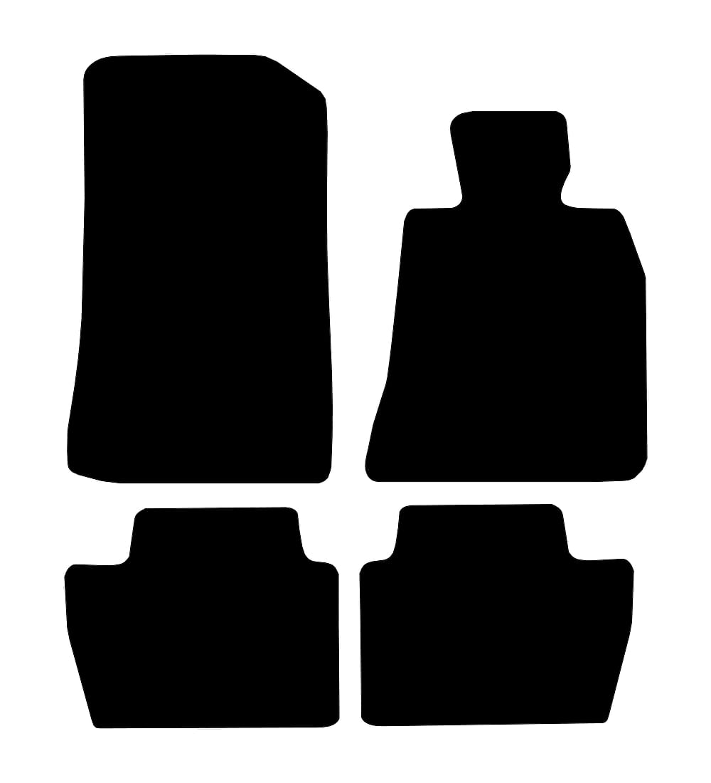 BMW 4 Series Coupe G22 G33 2020 to Present Car Mats vehicle mat pattern