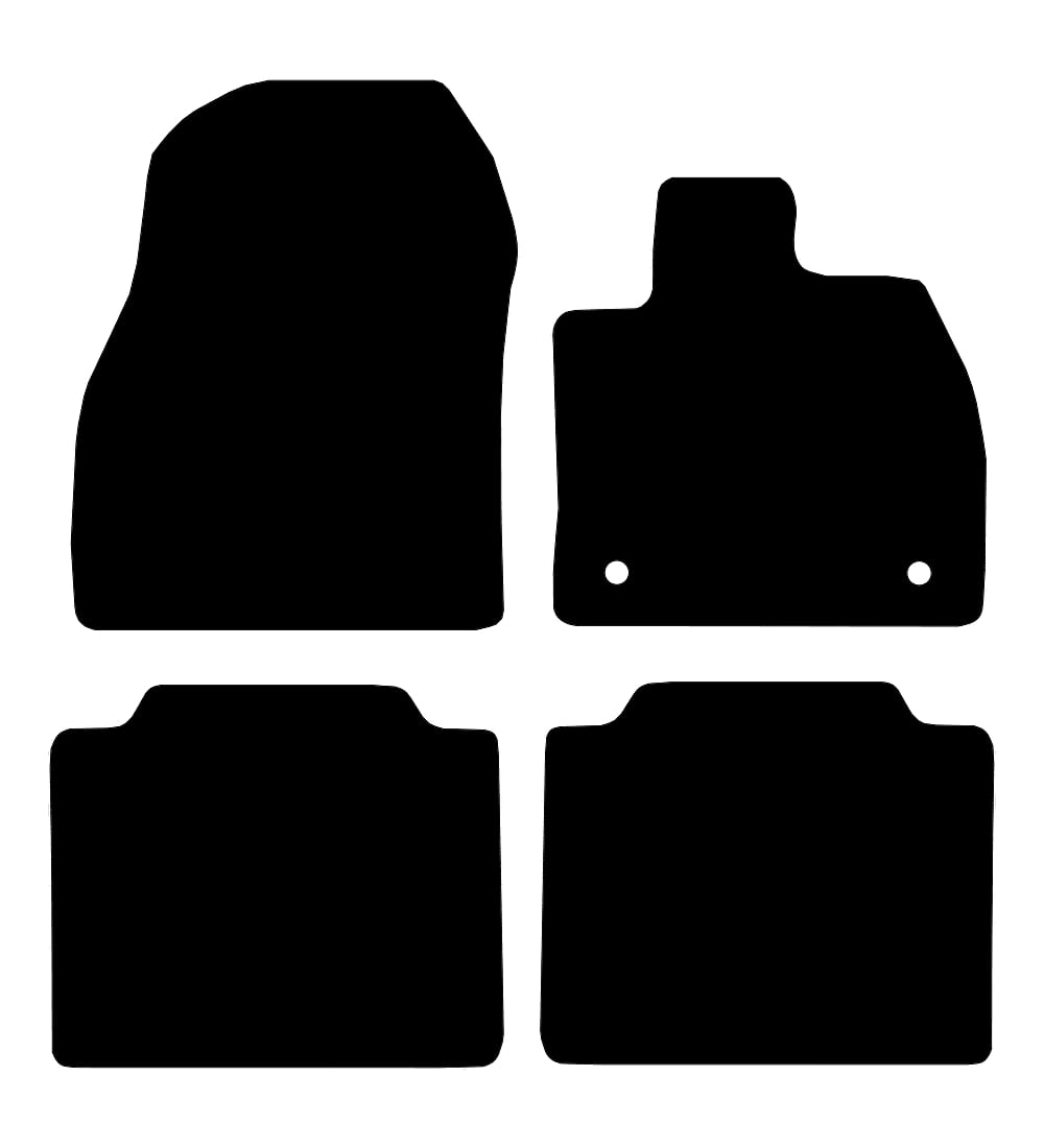 Toyota BZ4X 2022 to Present Car Mats vehicle mat pattern