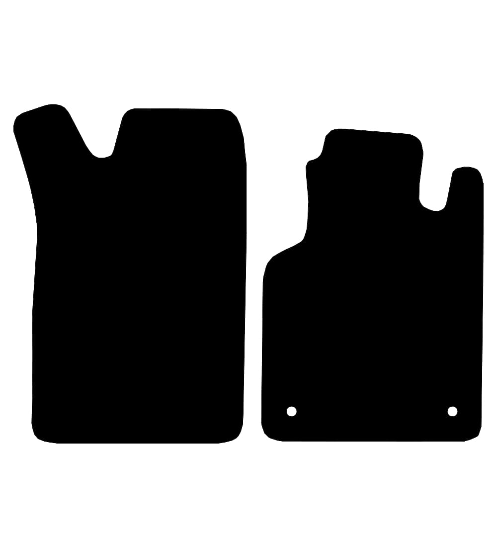 Nissan Kubistar 1998 - 2009 Car Mats vehicle mat pattern