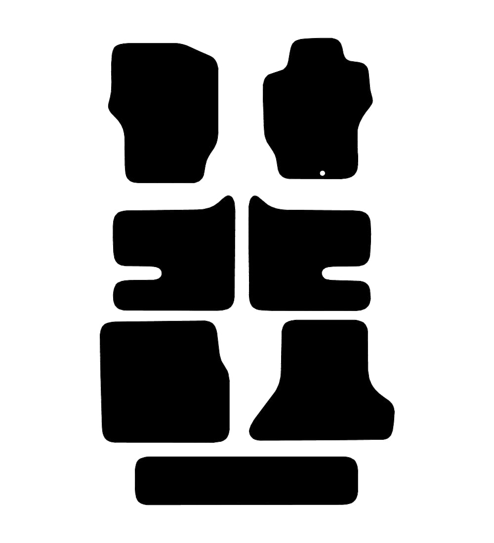 Mitsubishi Delicia 1994 -2007 Car Mats vehicle mat pattern