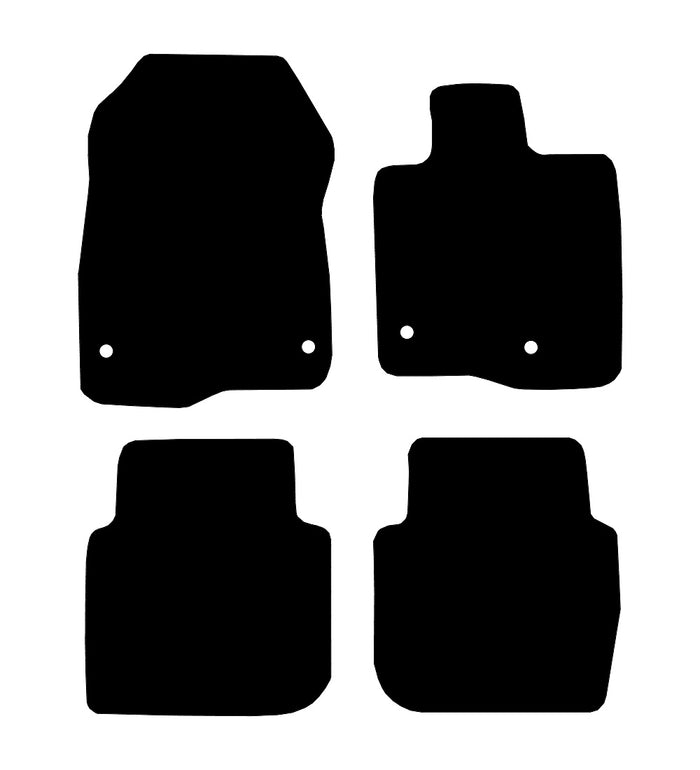 Honda CRV Hybrid 2023 to Present Car Mats vehicle mat pattern