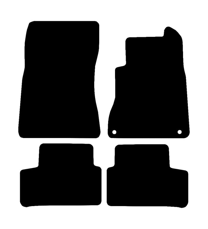 Mercedes A Class (W177) 2018 to Present Car Mats vehicle mat pattern