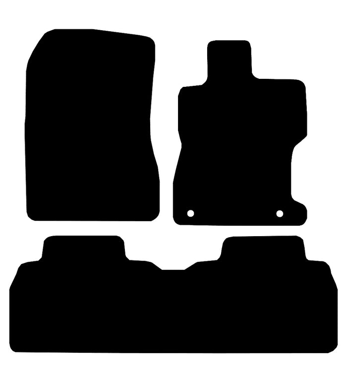 Honda Civic Hybrid (4 Door) 2006 - 2011 Car Mats vehicle mat pattern