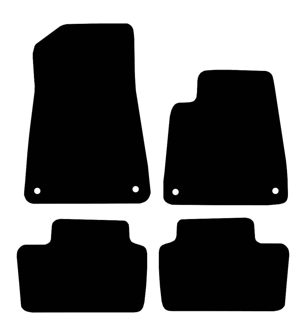 Polstar 2 2020 to Present Car Mats vehicle mat pattern
