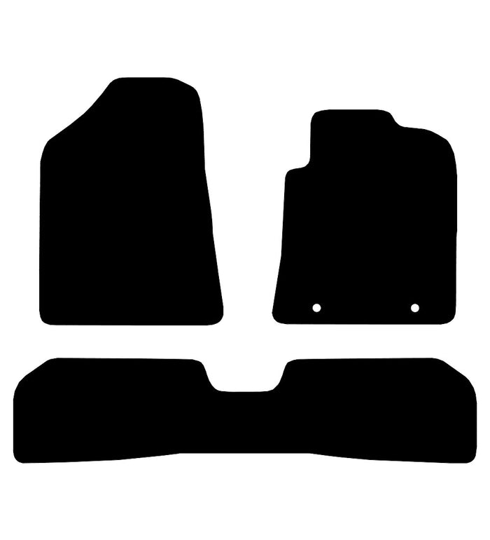 Hyundai Kona (Electric) (SX2) 2024 to Present Car Mats vehicle mat pattern