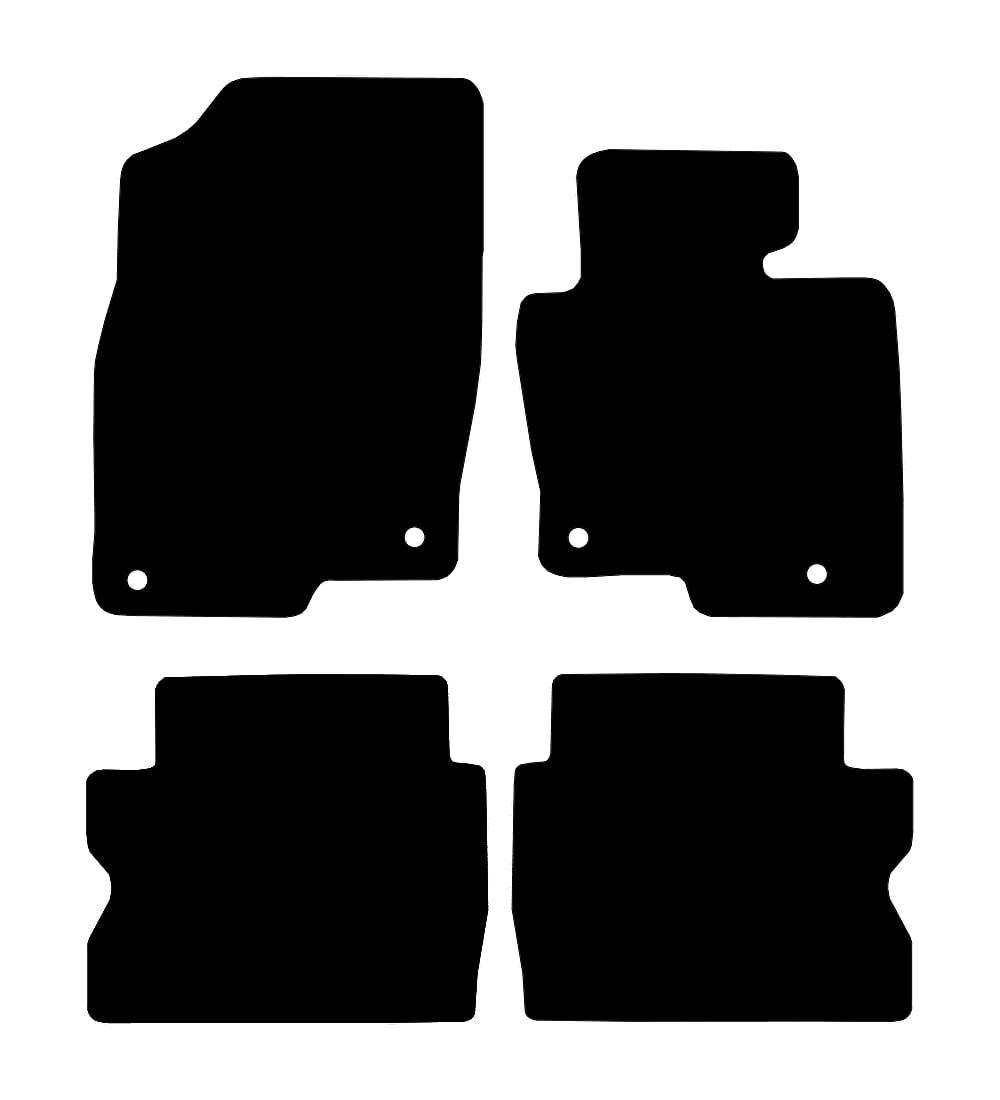 Mazda CX-5 (Mild Hybrid) 2023 to Present Car Mats vehicle mat pattern