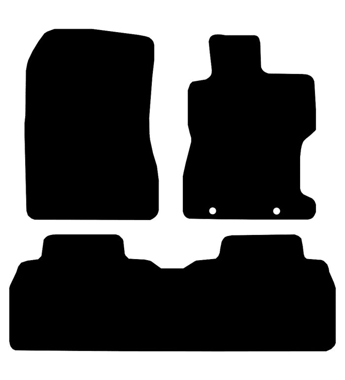Honda Civic (4 Door) 2006 - 2011 Car Mats vehicle mat pattern