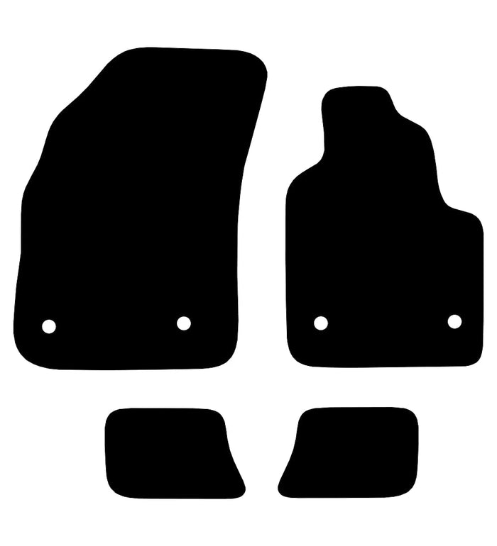 Bentley Continental GT 2003 - 2010 Car Mats vehicle mat pattern