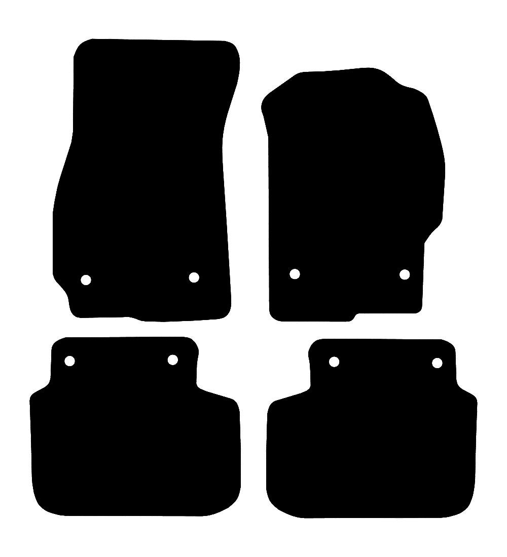 MG ZS (Manual) (8 Clips) 1999 - 2005 Car Mats vehicle mat pattern