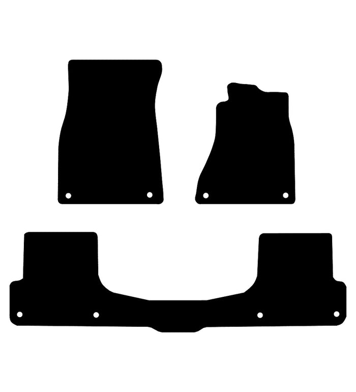Audi A7 (1 Piece Backmat) 2011 - 2018 Car Mats vehicle mat pattern