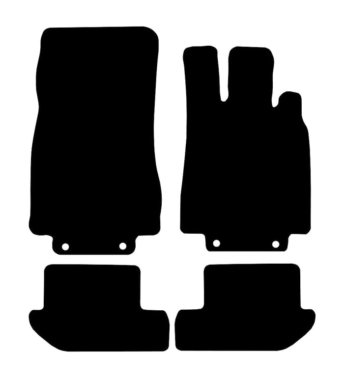 Mercedes CL55 AM G 2000 - 2005 Car Mats vehicle mat pattern