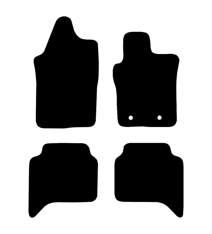 Volkswagen Amarok 2022 to Present Car Mats vehicle mat pattern