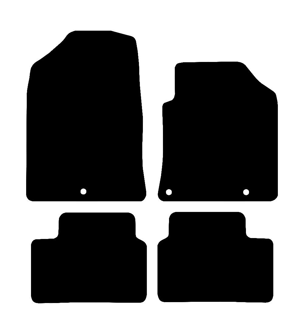 Hyundai i30 2017 to Present Car Mats vehicle mat pattern