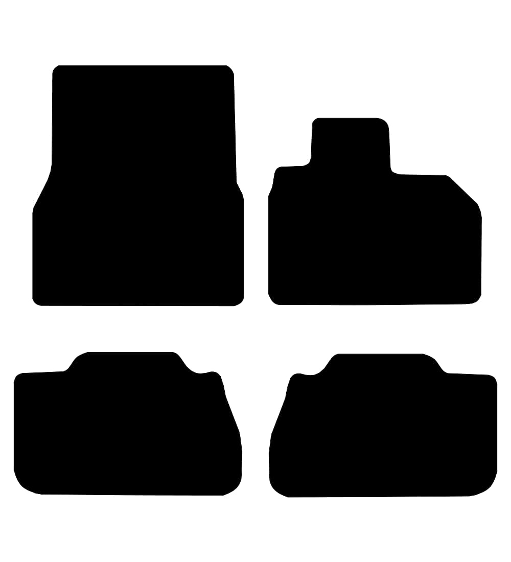 BMW iX EV (Electric) 2021 to Present Car Mats vehicle mat pattern
