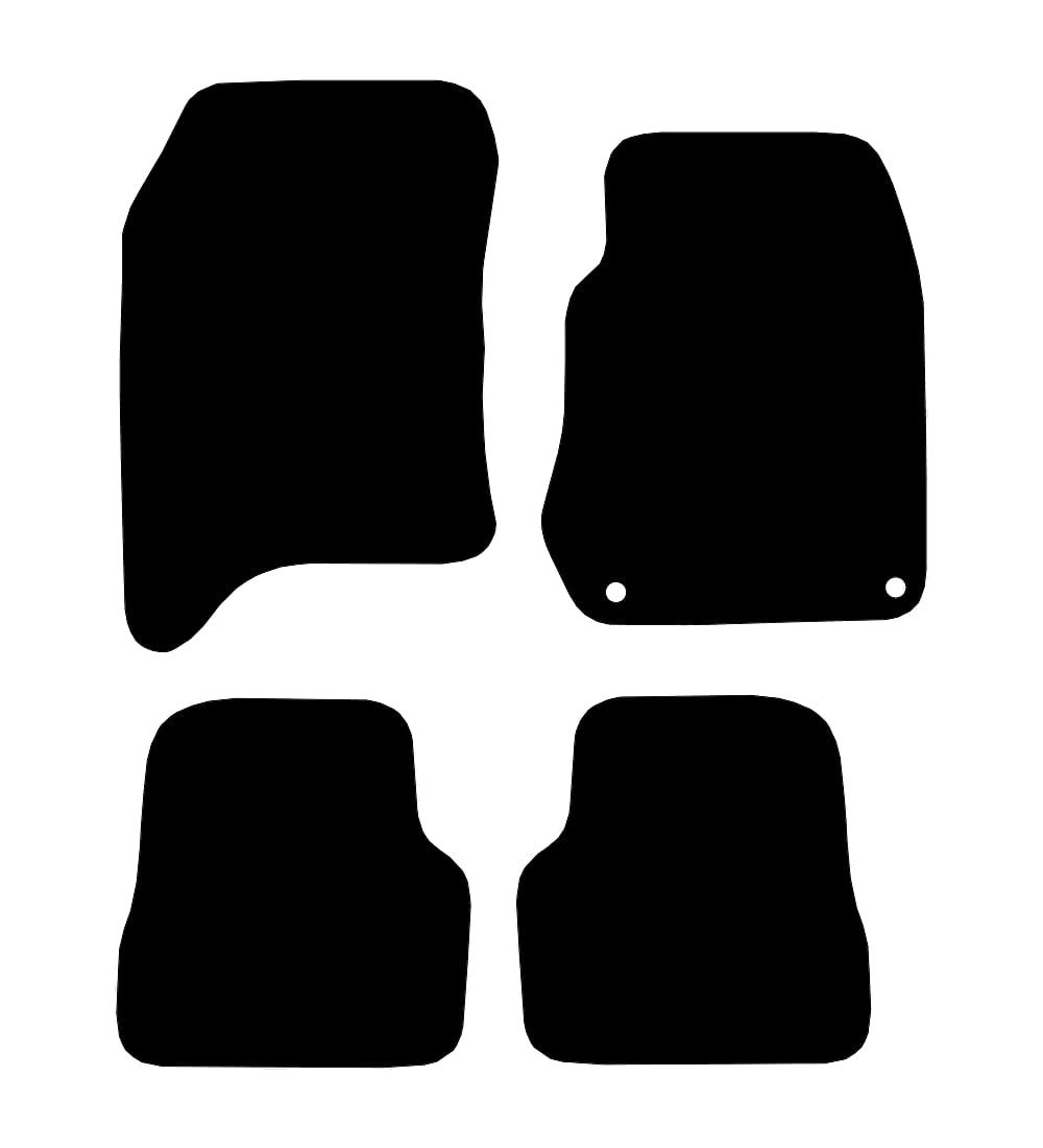 Peugeot 208 (Hybrid) (MHEV) 2024 to Present Car Mats vehicle mat pattern