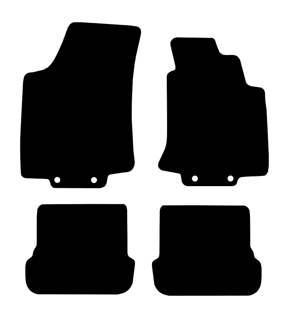 Volkswagen Golf Convertable 1998 - 2004 Car Mats vehicle mat pattern
