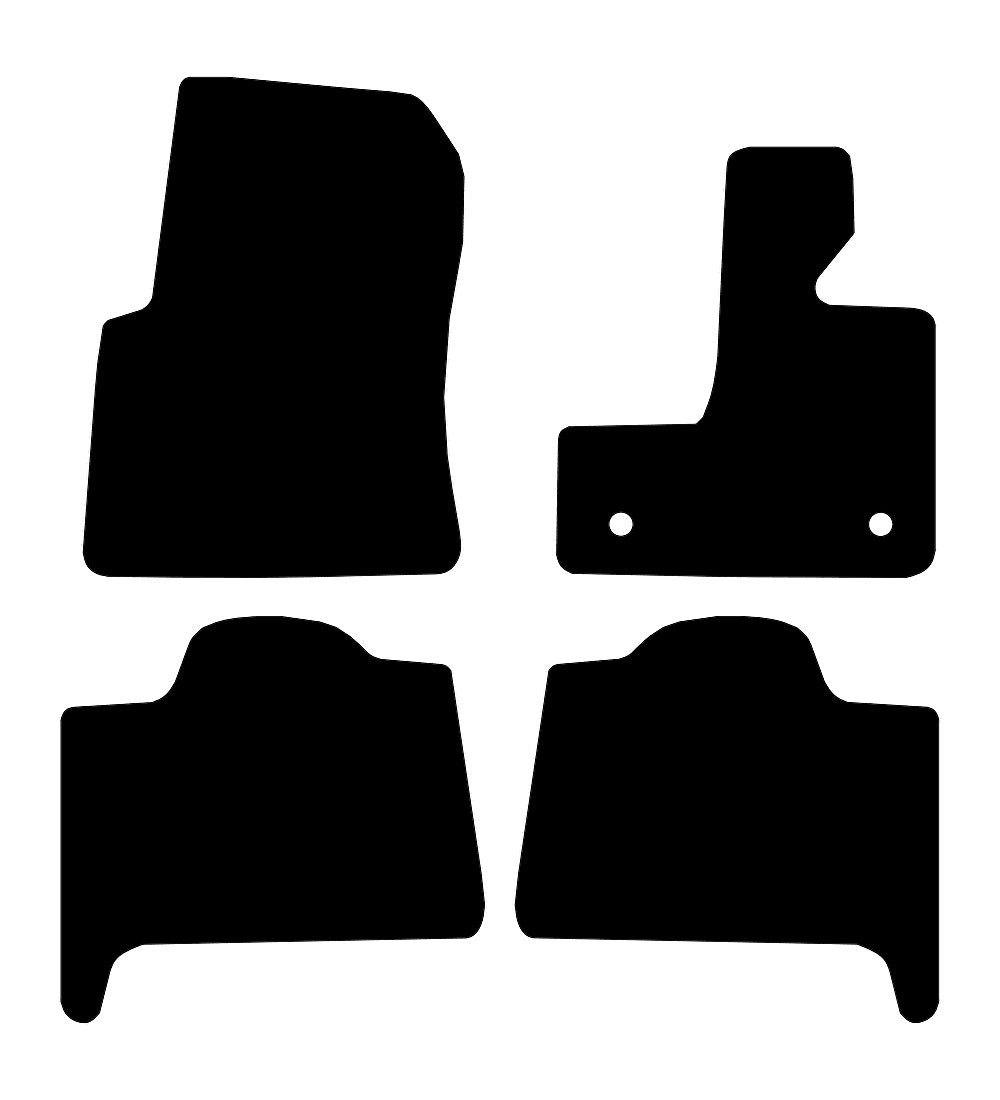 Ineos Grenadier (Without Footrest) 2023 to Present Car Mats vehicle mat pattern