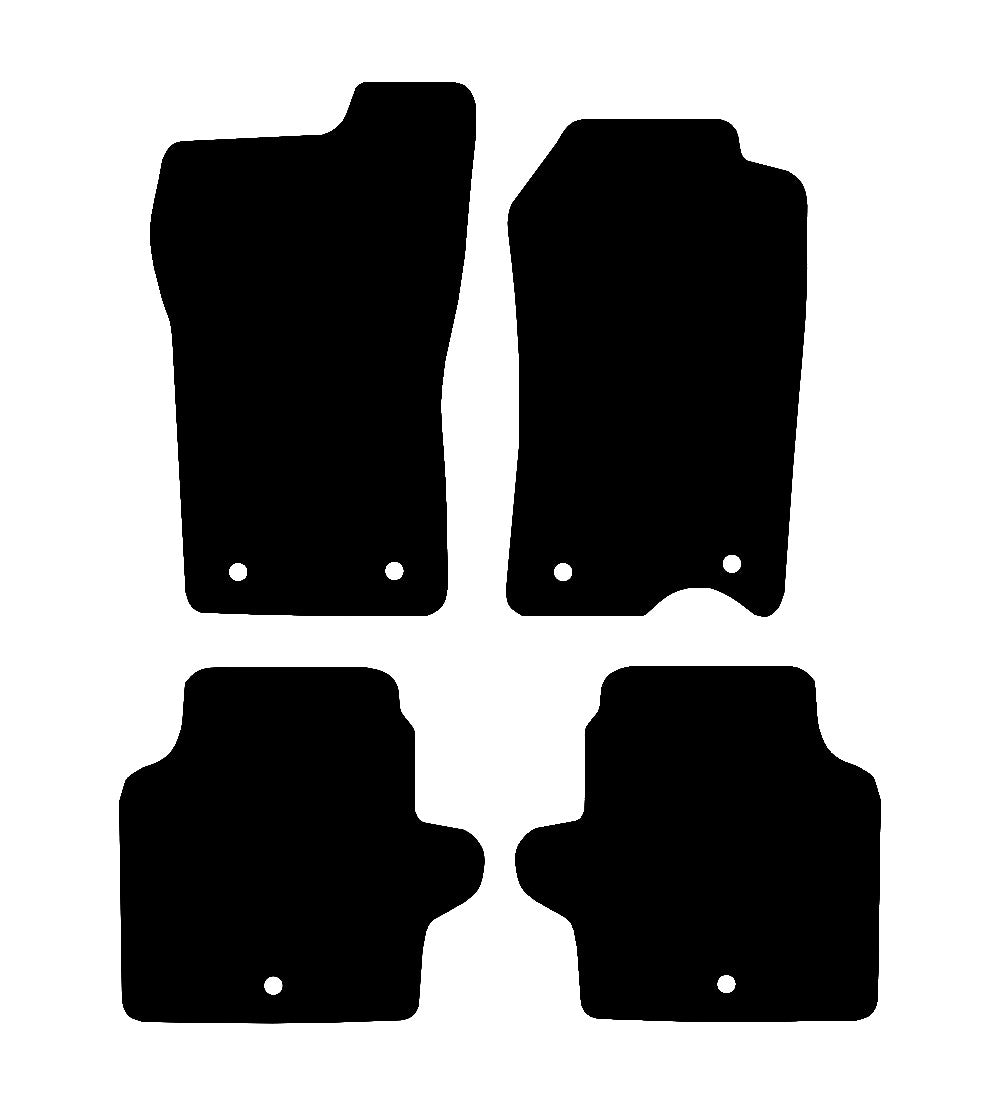 Nissan Patrol 1987 - 1997 Car Mats vehicle mat pattern