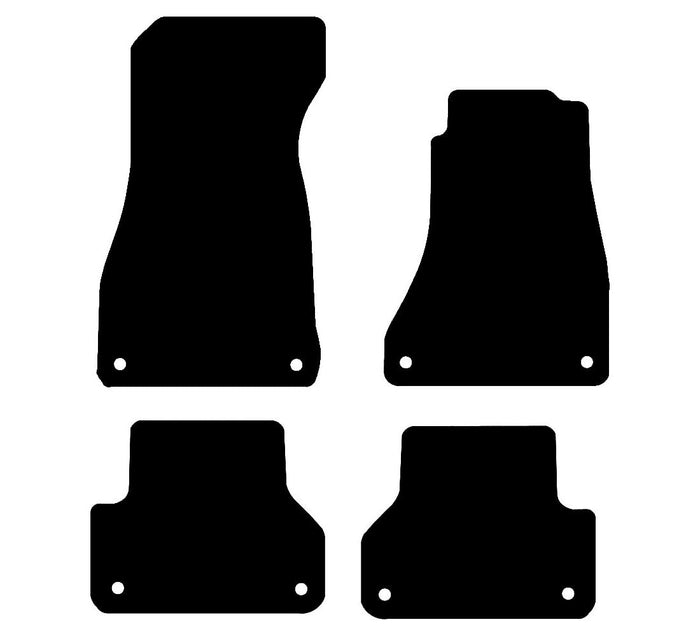 Audi A5 Sportback 2017 to Present Car Mats vehicle mat pattern