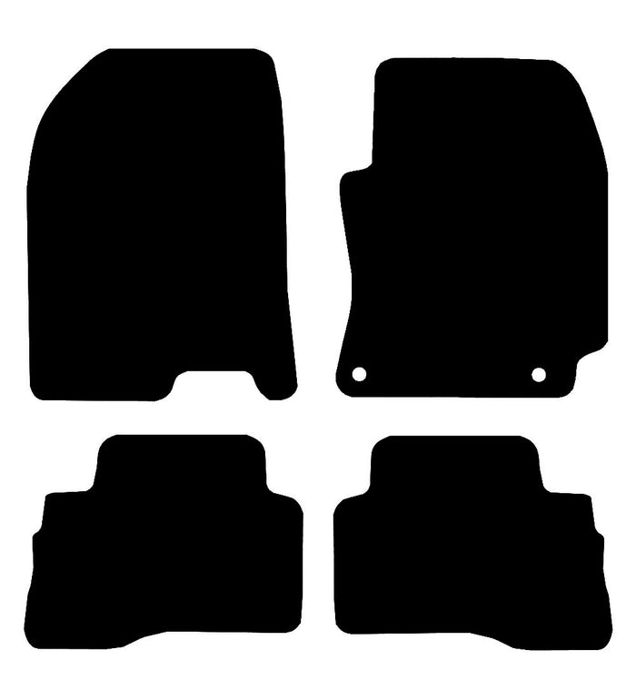 Hyundai Kona (Hybrid) (Non Electric) 2017 to Present Car Mats vehicle mat pattern