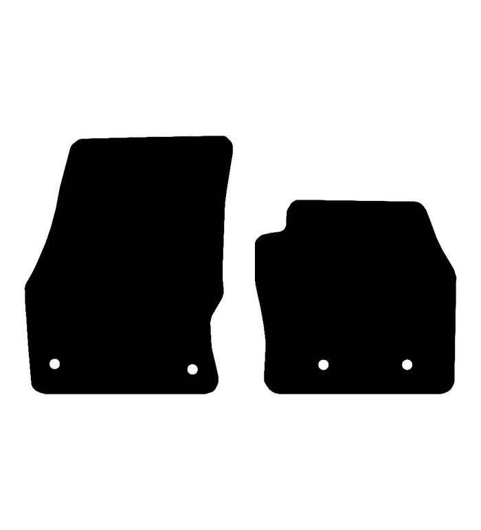Ford Connect Van (4 Clip Version) 2016 to Present Car Mats vehicle mat pattern