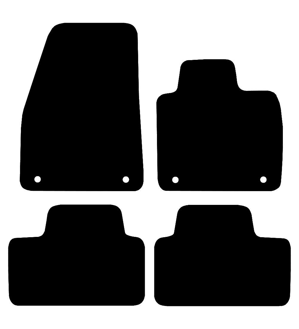 Volvo XC40 (Automatic) 2018 to Present Car Mats vehicle mat pattern