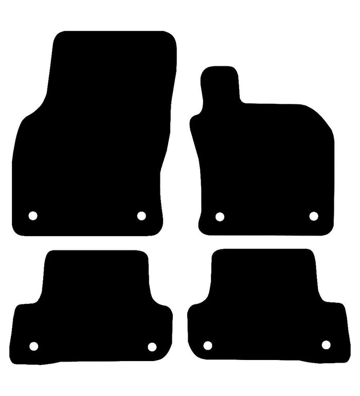 Audi A3 Cabriolet / Saloon 2014 - 2020 Car Mats vehicle mat pattern