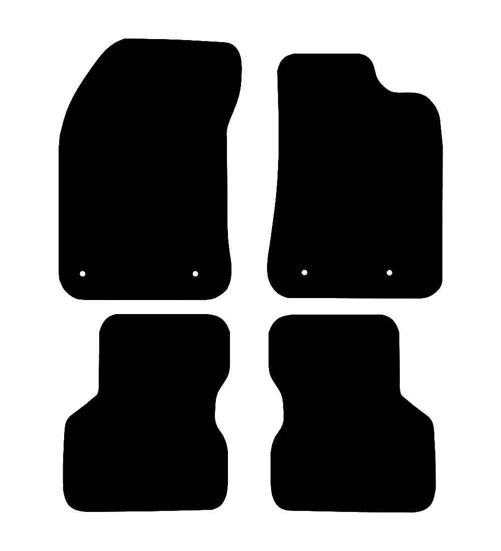 Alfa Romeo Giulietta Manual 2016 to Present Car Mats vehicle mat pattern