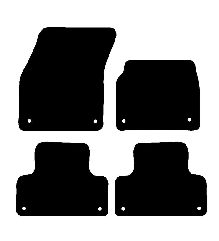 Land Rover Range Rover Evoque 2011 - 2013 Car Mats vehicle mat pattern