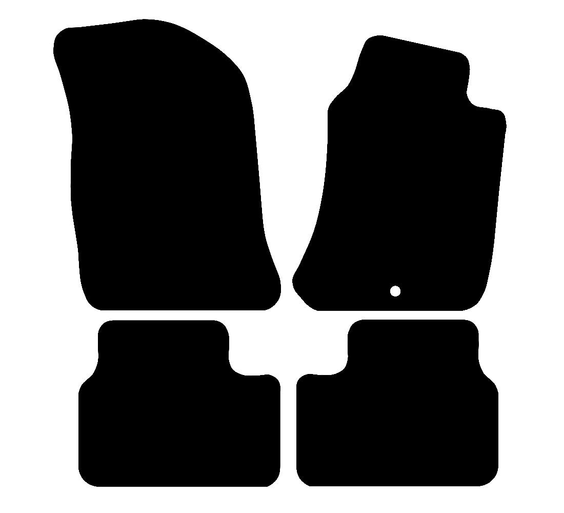 Vauxhall Vectra B 1995 - 2002 Car Mats vehicle mat pattern