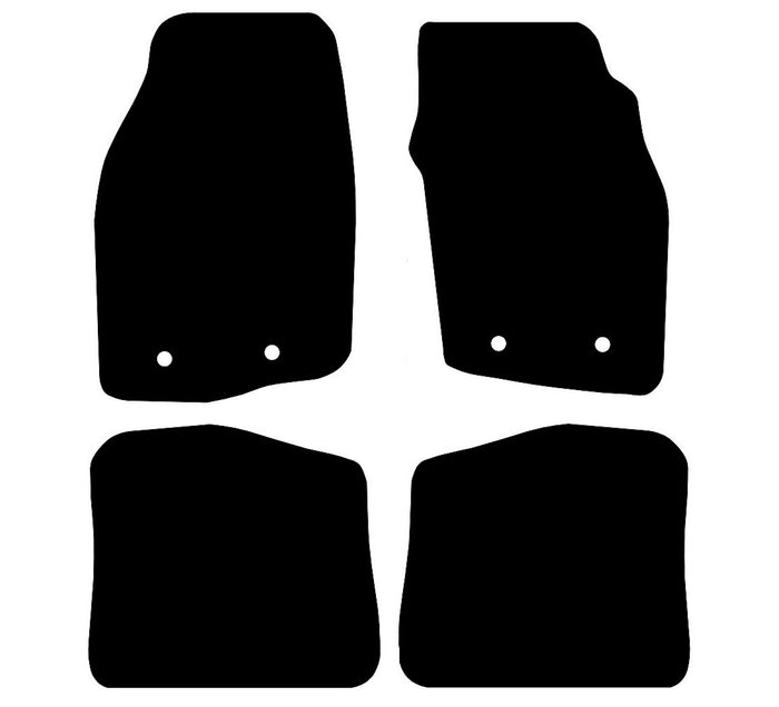 Volvo V40 1996 - 2004 Car Mats vehicle mat pattern