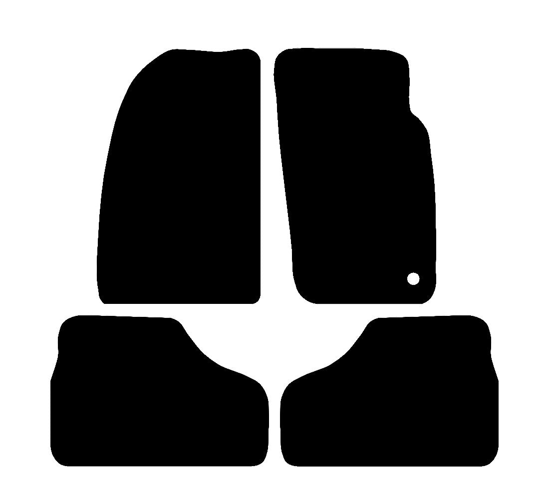 Chrysler Grand Cherokee (MK2) 1999 - 2005 Car Mats vehicle mat pattern