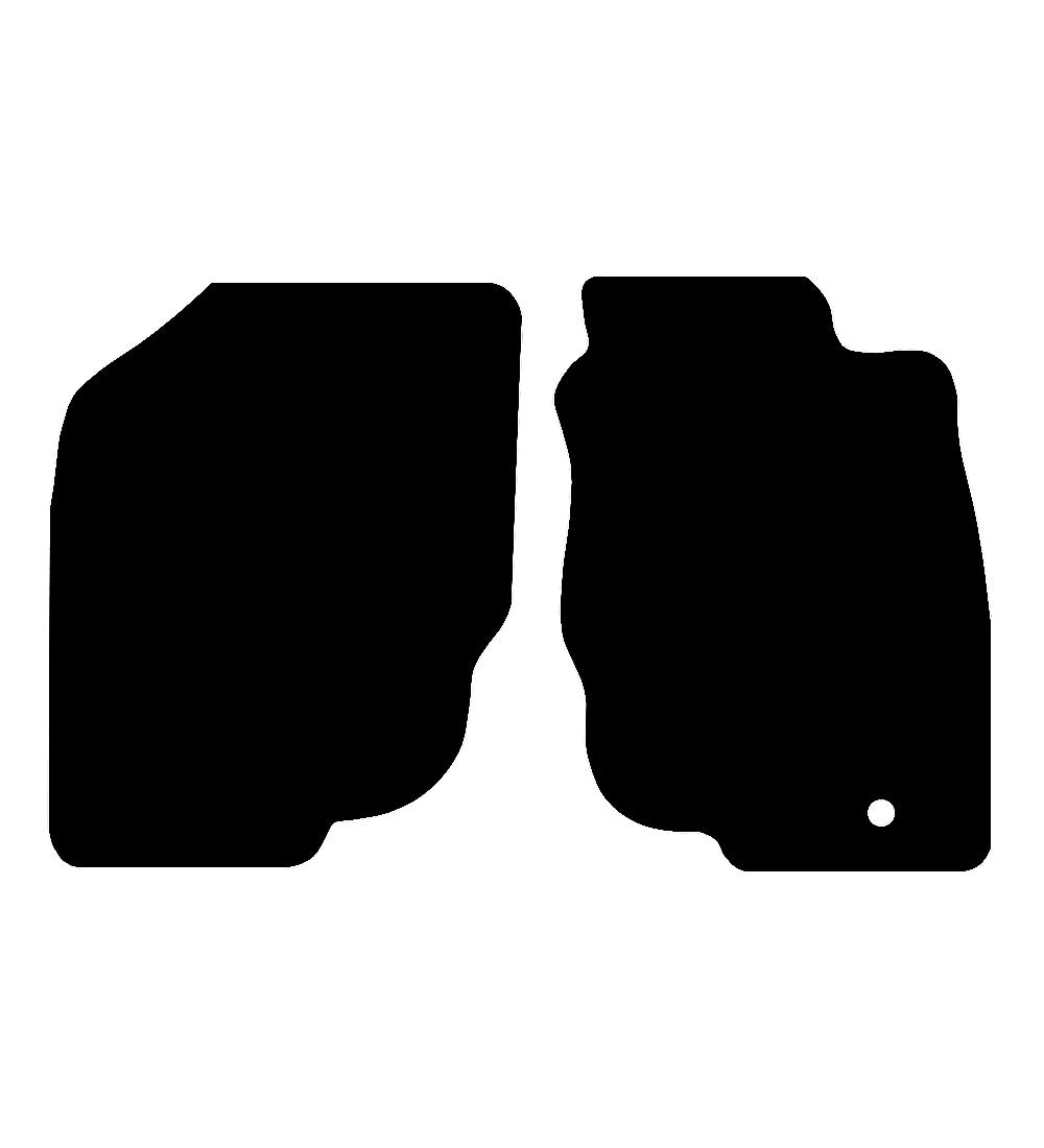 Toyota Hilux Single Cab 2006 - 2011 Car Mats vehicle mat pattern