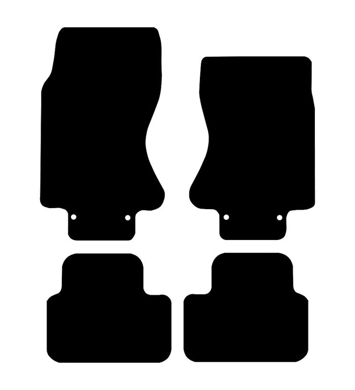 Jaguar S Type (Manual) 2002 - 2008 Car Mats vehicle mat pattern