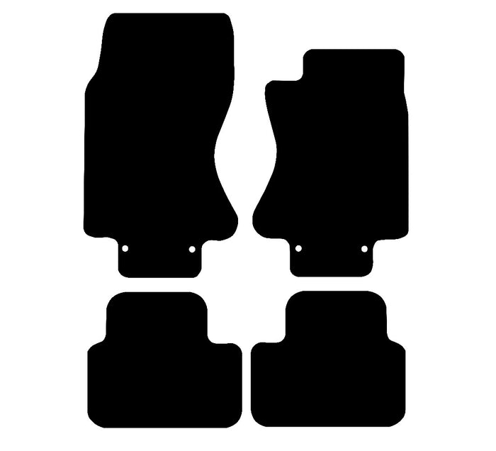 Jaguar S Type 2002 - 2008 Car Mats vehicle mat pattern
